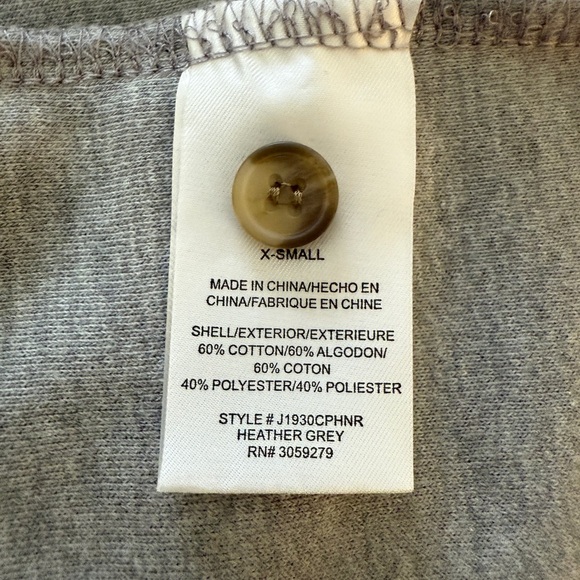 THREAD & SUPPLY Gray Button Down Sweater Jacket Front Pockets Women XS - Picture 5 of 6